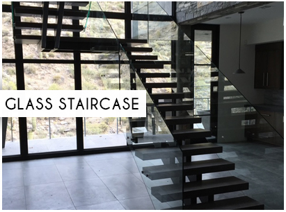 glass staircases